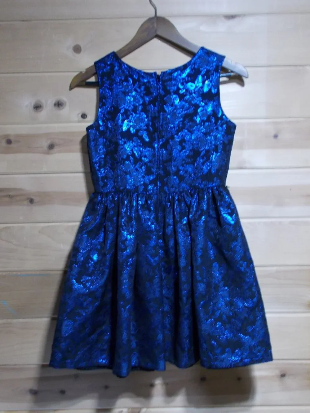 The Children's Place Girls Formal Dress with black belt Size14 EUC